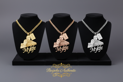 Collar Mylife - mismo diseño en 3 acabados